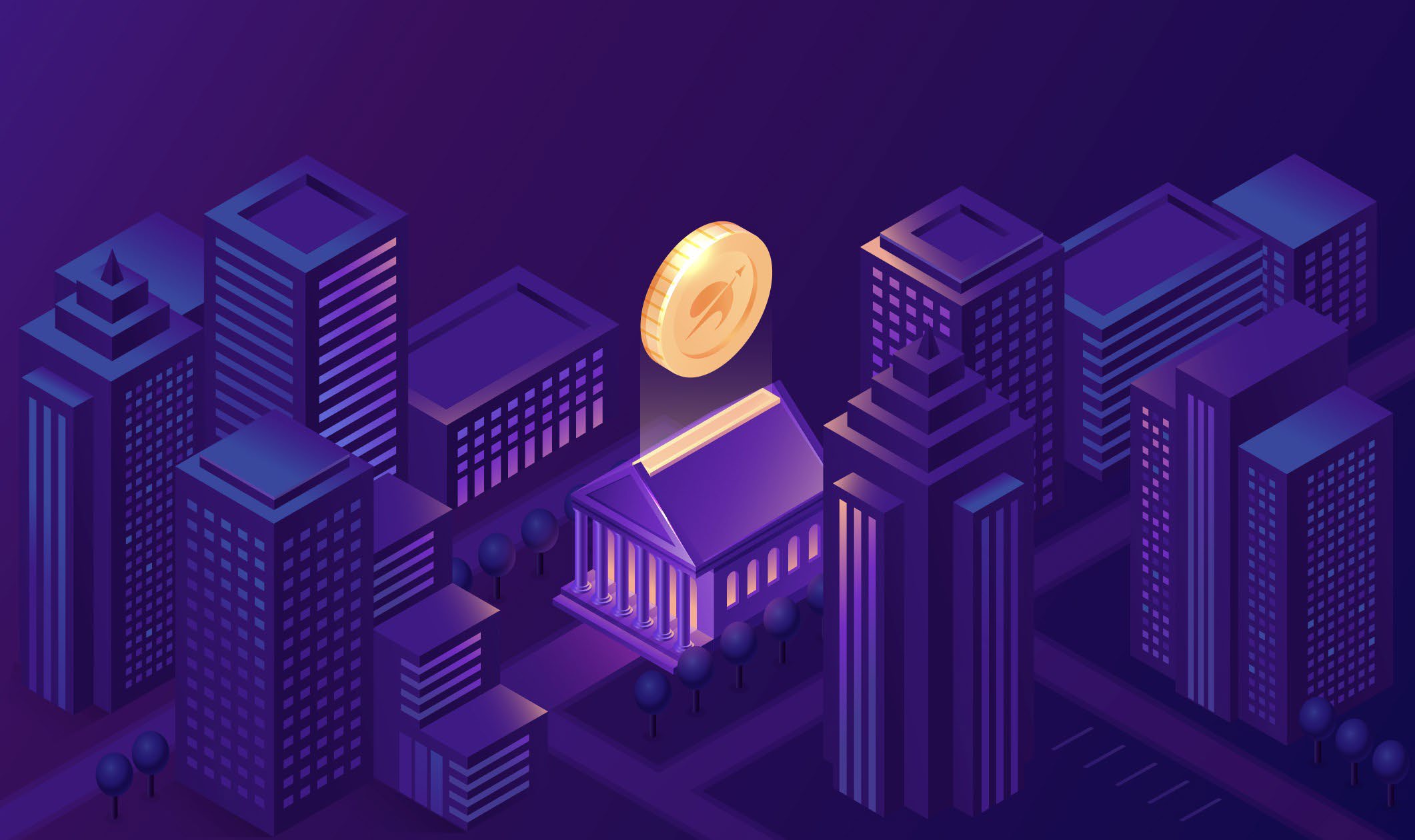 Staking and DeFi illustration